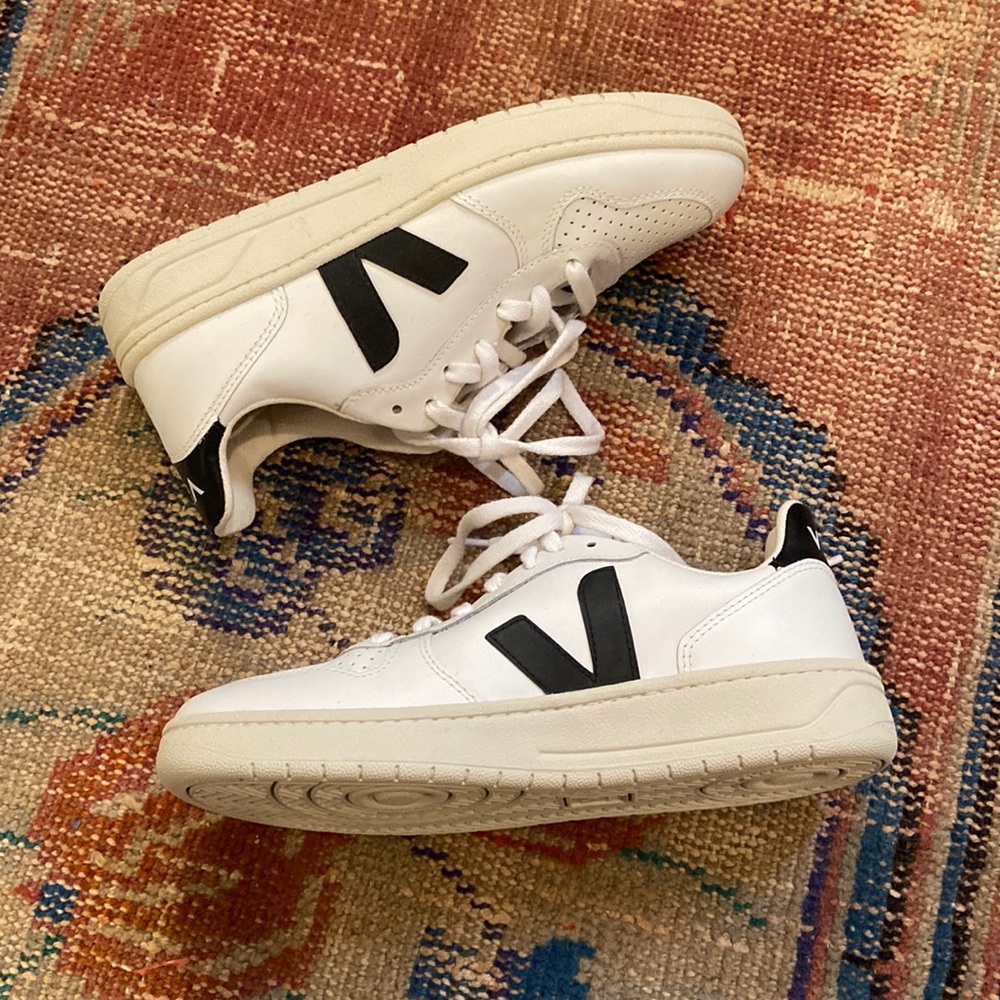 White Vera sneakers worn once